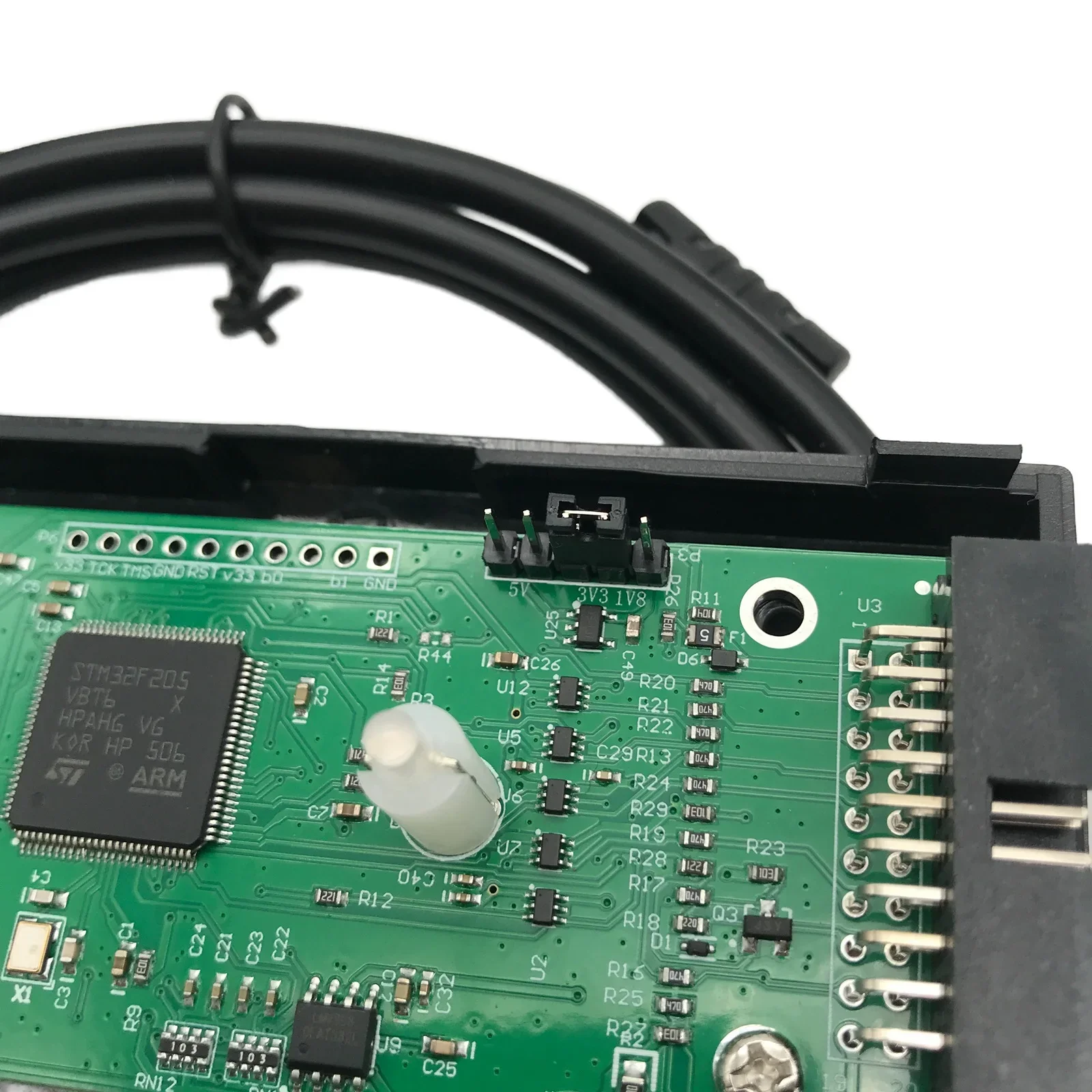For J-Link V9 JLink V9 JTAG SWD USB ARM Emulator Debugger JTAG Programmer STM32 STM MCU Supports Latest Software