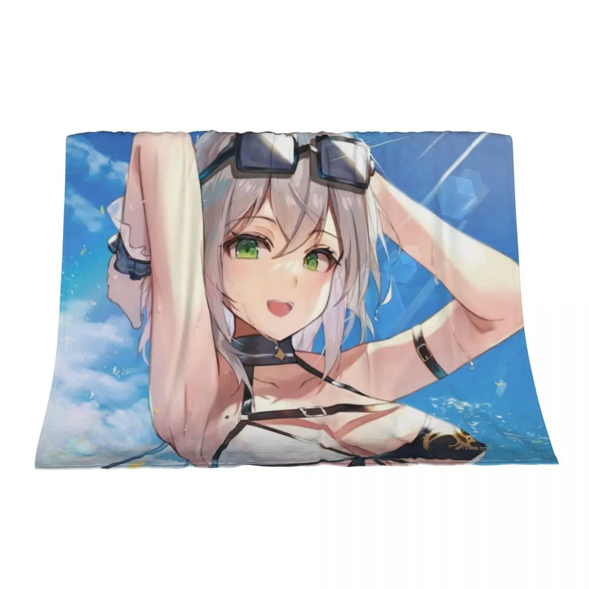 

Shirogane Noel with Sunshine Throw Blanket Vintage Plaid warm for winter Blankets