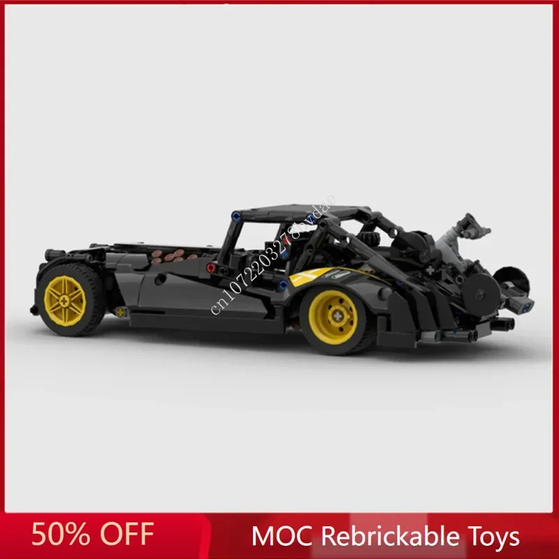 654PCS MOC Speed Champions Bugatti Delahaye Racing Model Building Blocks Technology Bricks DIY Creative Assembly Kids Toys Gifts