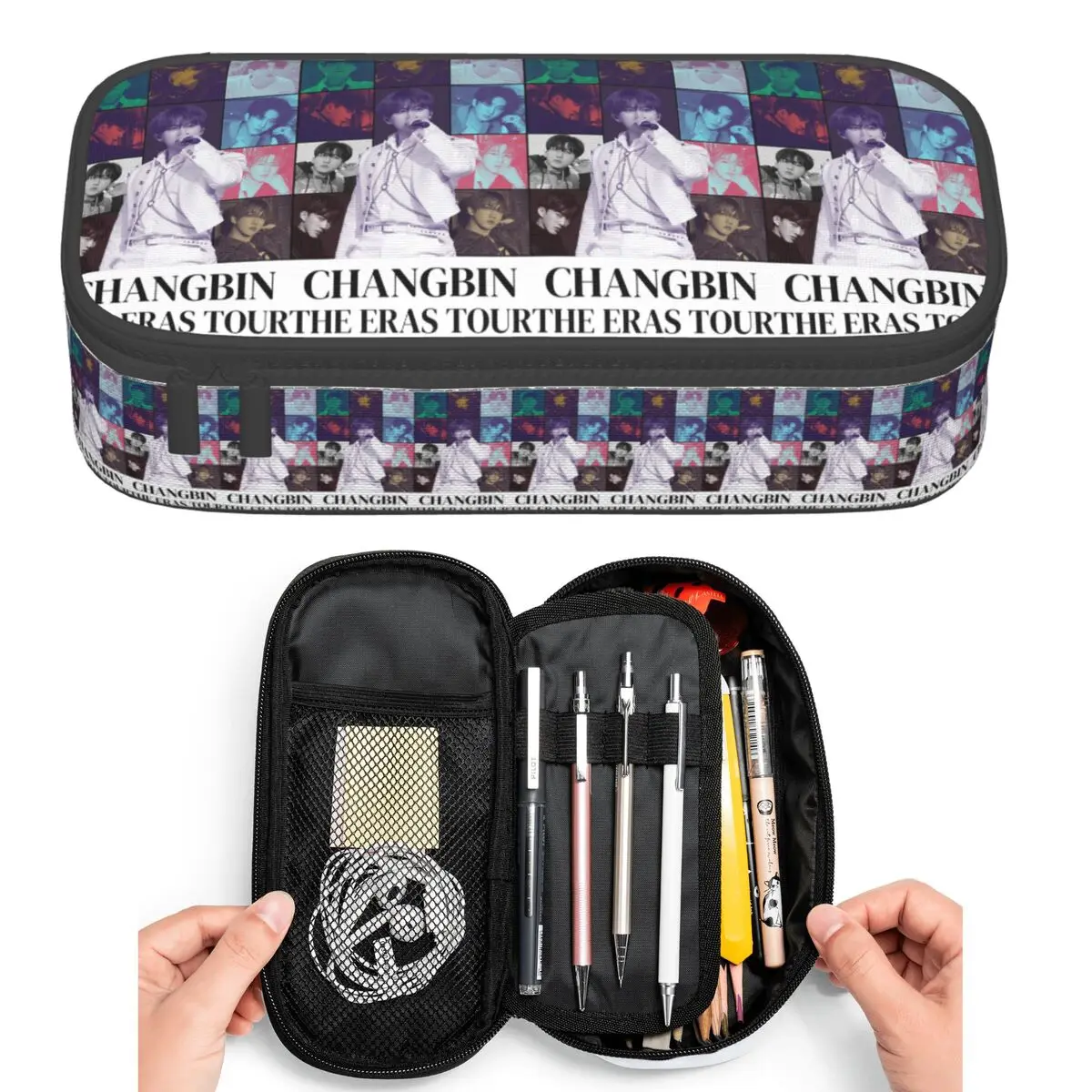 

New Seo Changbin Pencil Cases for Student Pen Box Pencil Bag Large Storage Pencil Pouch Pen Holder