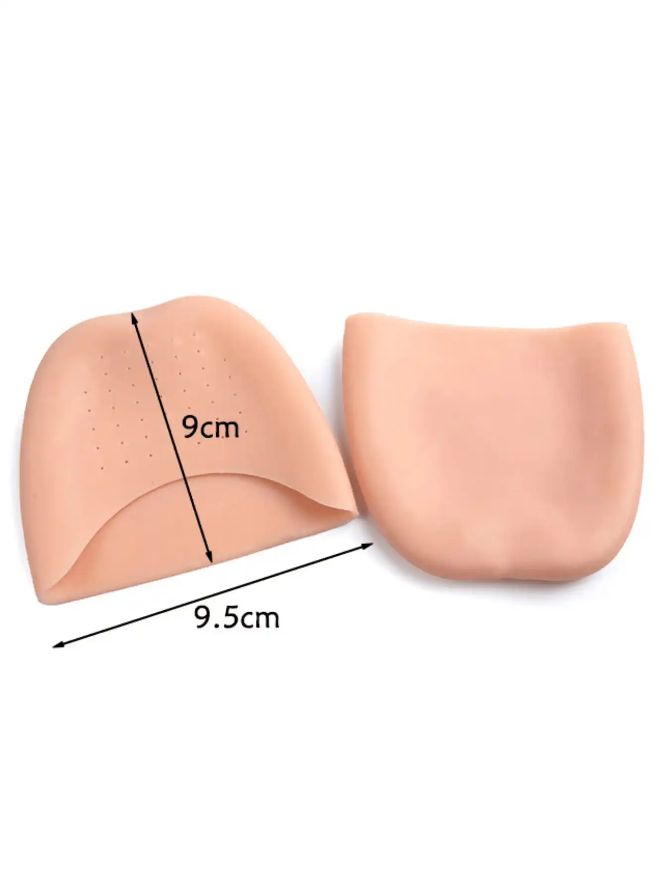 Ballett-Spitzenschuh-Pads, Zehenschutz für hohe Absätze, Vorfußpolster für Damen, Schmerzlinderungspolster für Zehen und Mittelfußknochen – Detail 4