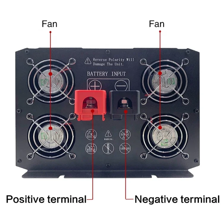 Manufacture inverter dc to ac 50Hz/60Hz 6000w 12000w pure sine wave inverter with multi protections for off grid inverter 4