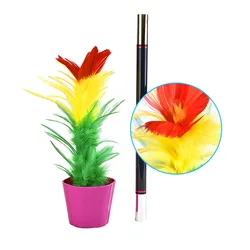 Luxury Magic Wand To Flower Magic Tricks Easy Magic Toys For Adults Kids Show Prop Funny Close Up Stage Magic Props drop ship