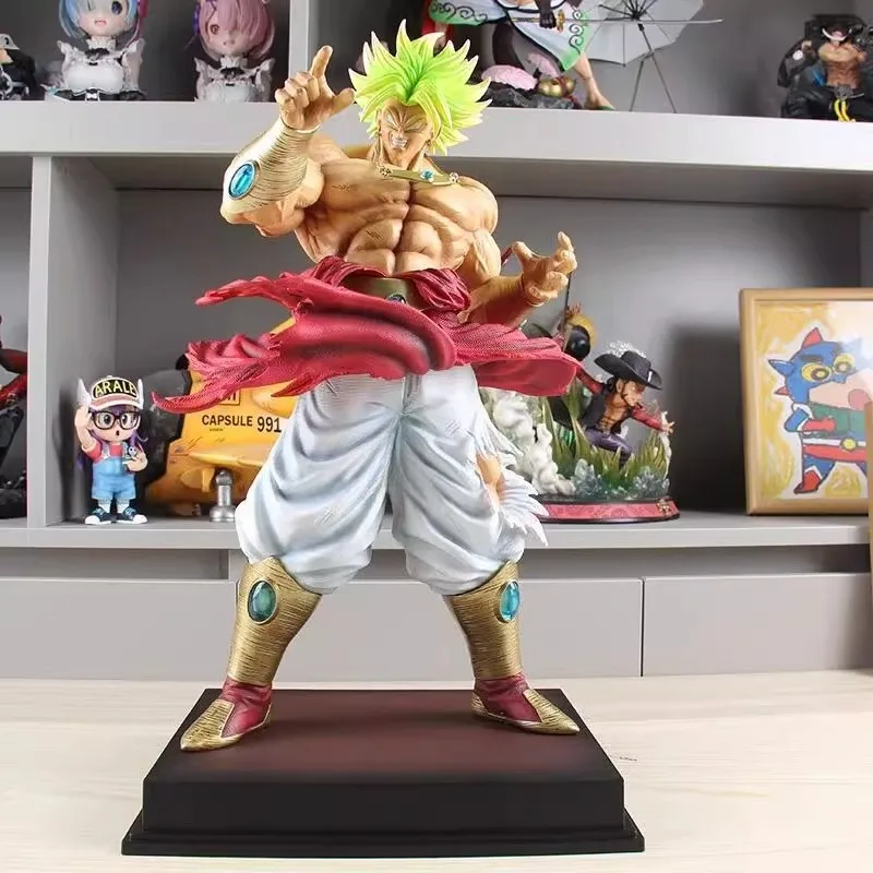 

50 см JT Toys Dragon Ball аниме фигурка Broly фигурка Super Saiyan Broli фигурки ПВХ настольное украшение статуя коллекция подарки