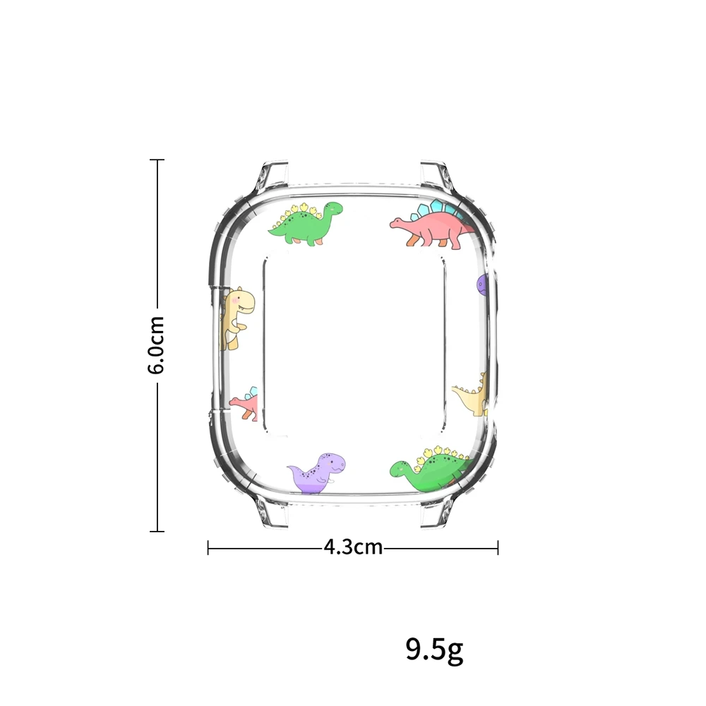 Für Cosmo JrTrack 3, Smartwatch-Hülle, stoßfest, Hartschale, niedlich, einfach