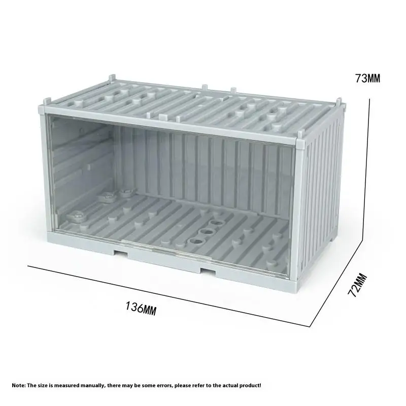 컨테이너 무기 상자 벽돌 액세서리 장면 2차 세계 대전 WW2 군인 SWAT 빌딩 블록 벽돌 어린이 장난감