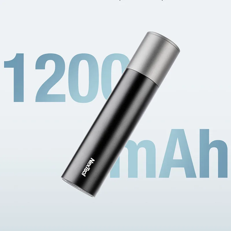 Imagem -05 - Nextool Lanterna 1200mah 125g Portátil Recarregável ao ar Livre Ultra Brilhante de Longa Distância Ultra Longa Vida Doméstica Zoom Lanterna