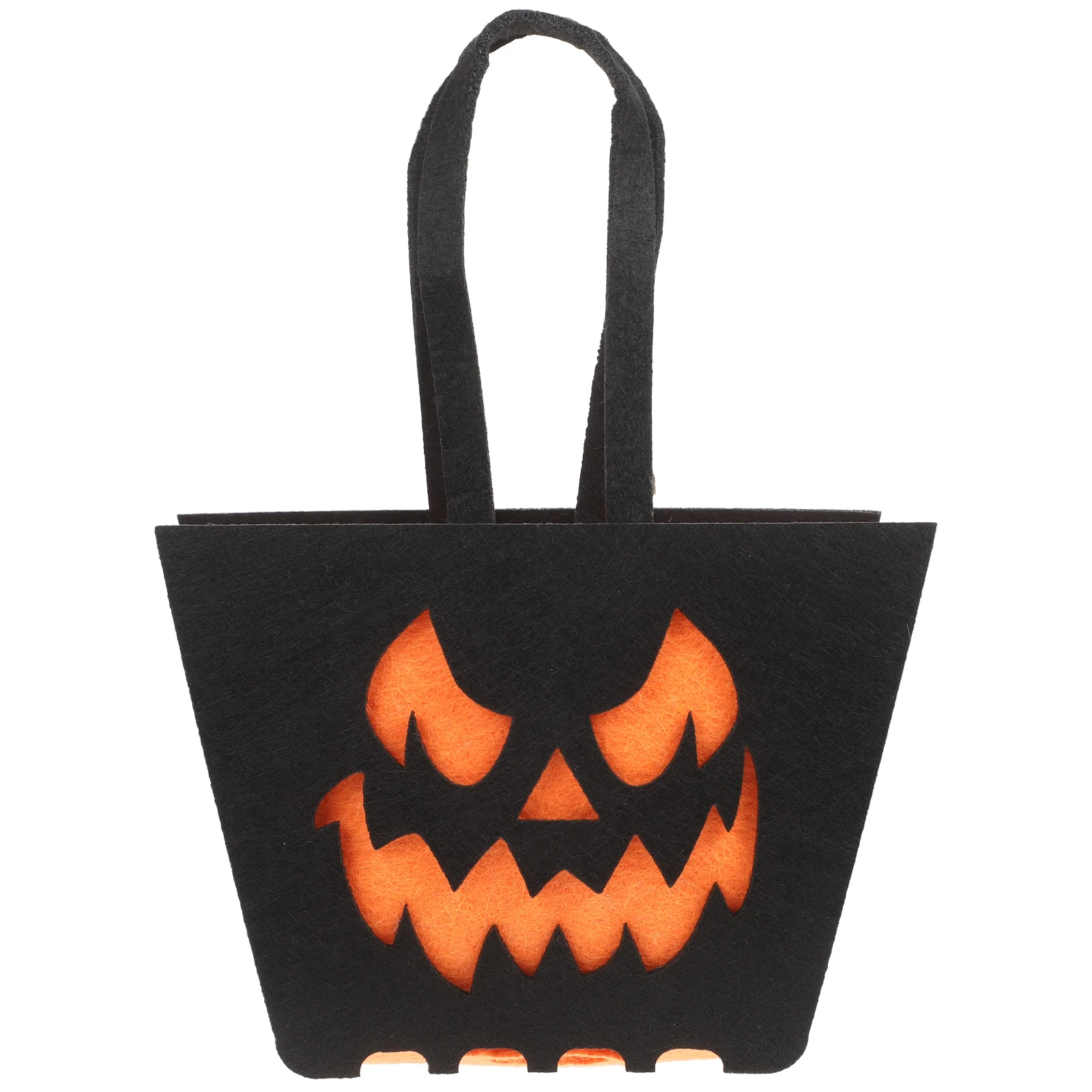 

Candy Reusable Non-Woven Fabric Gift Tote Trick Or Treat Pattern Bright Color Halloween Party Favors Halloween Goodie