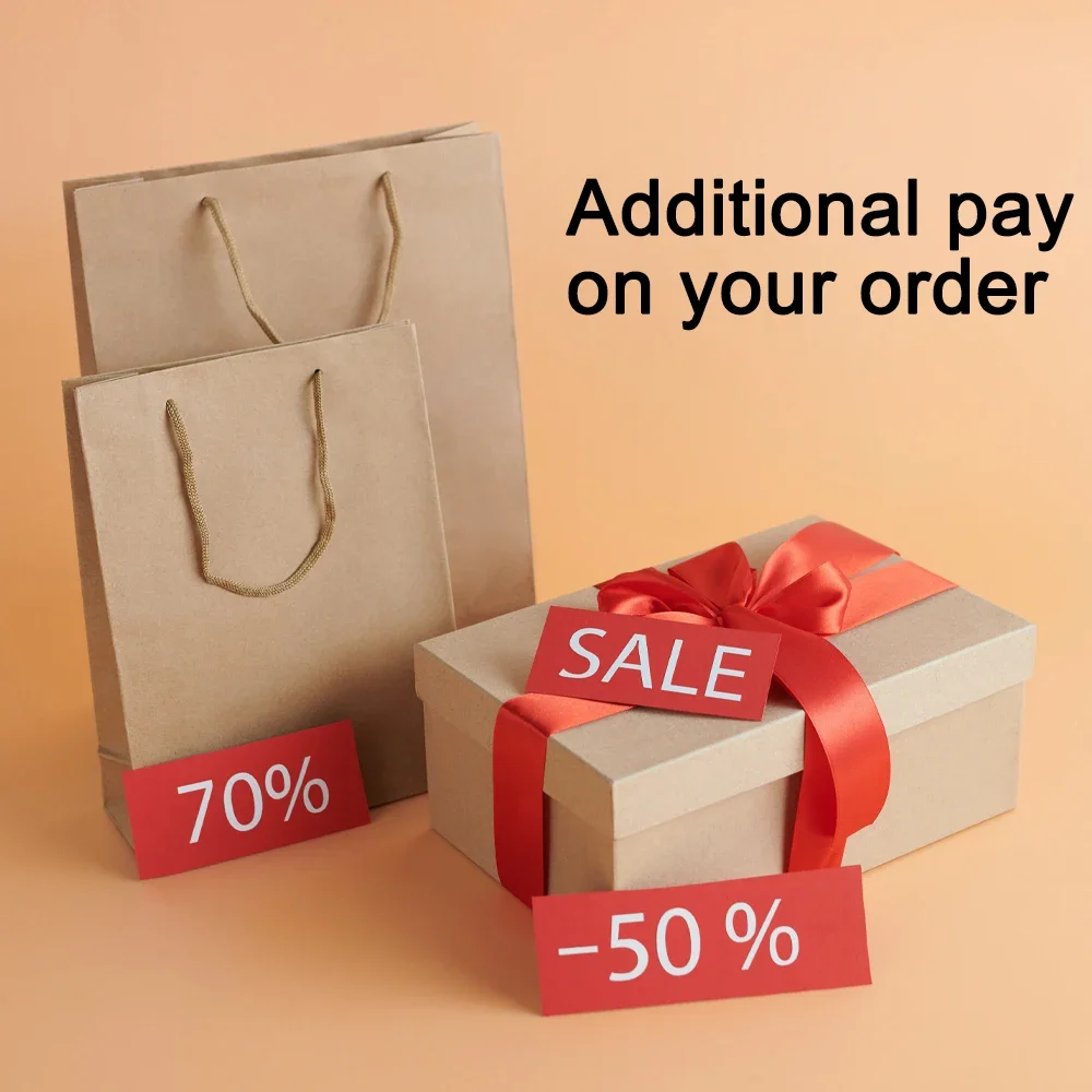 Additional Pay on Your Order & Extral Fees & Shipping Cost / Postage & Difference Custom-made-Charge