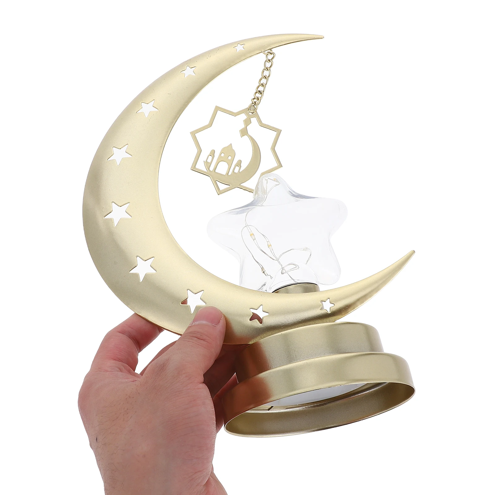 

Decorative Lights LED Moon naments Hollow Iron Design Night Light Bedroom Table Lamp Living Room nament Soft Lighting Energy