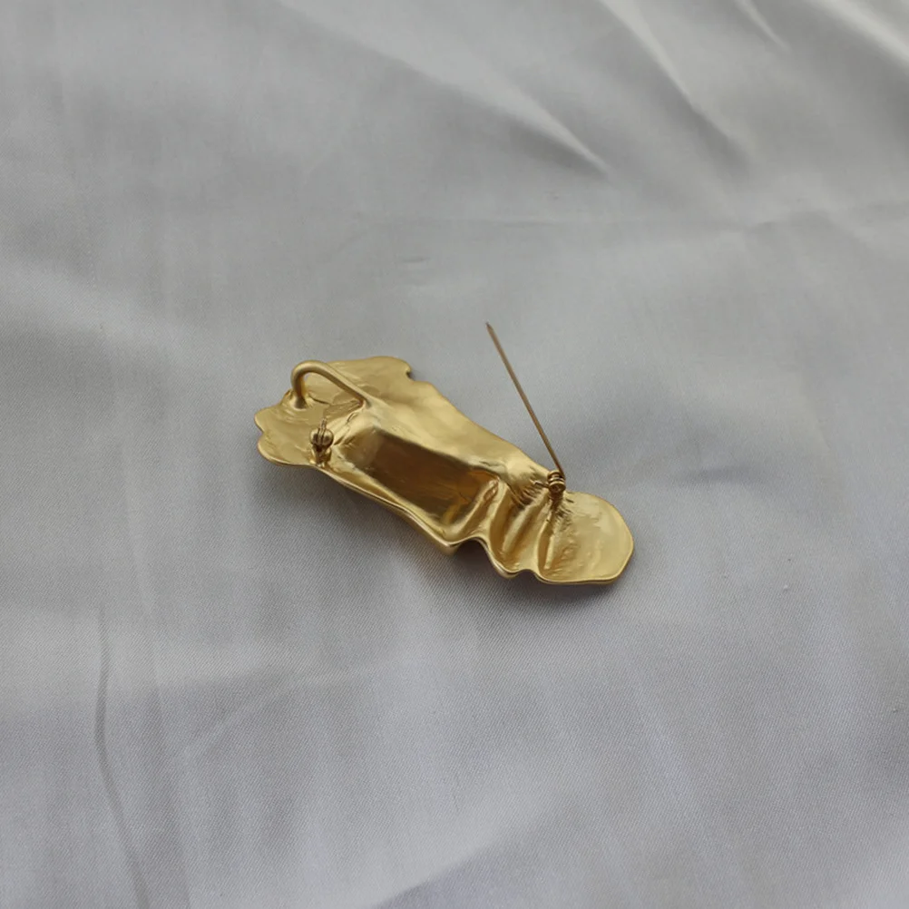 

1Pcs Creative Face Brooch Simple Style Alloy Party Costume Decoration Valentine Gift Simple Brooch Clothes Pin