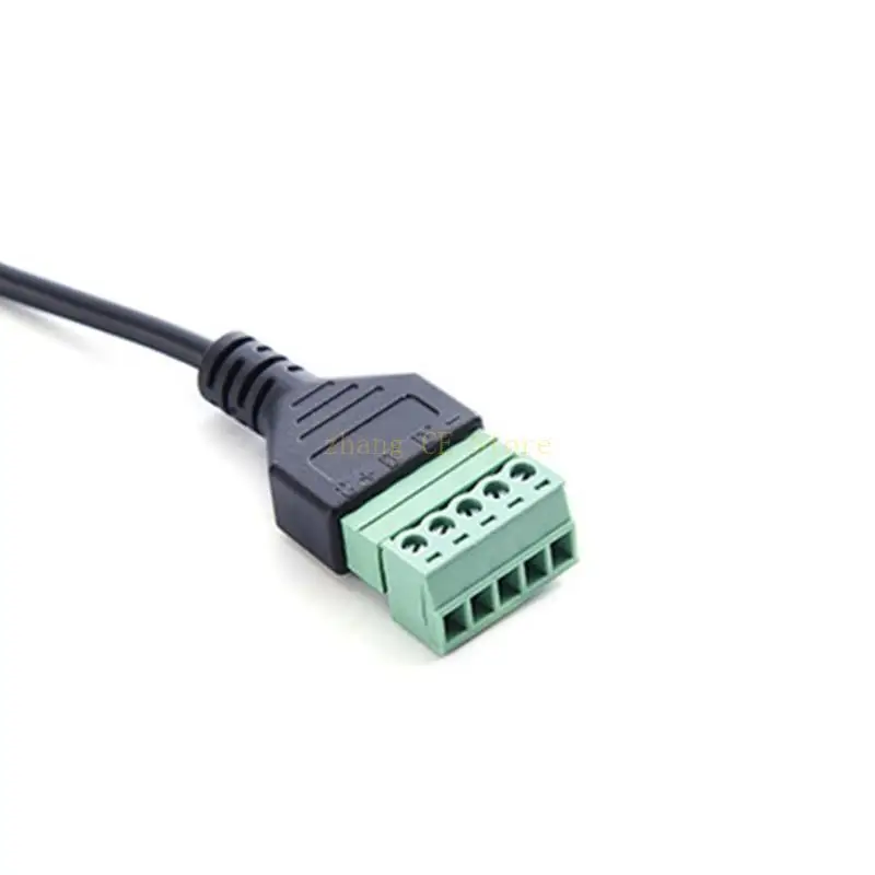 

M5TD 30CM USB C Male Terminal Wire 5V2A 480M For Smartphones Tablets Auditory Devices