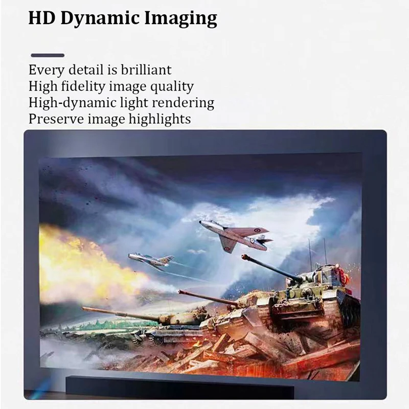 어린이용 미니 LED 프로젝터 비디오 비머, 지지대 1080P, USB 동기화 스크린, 스마트폰, 홈 시어터, PK YT200, 사용하기 쉬운 A, G320