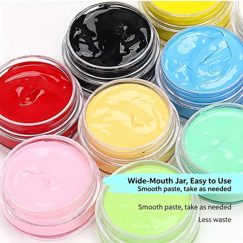 New 5g Silicone Color Paste Oil-Based Cream Color Paste Macaron Pigment For DIY Handmade Coloring Making DIY Pinch Glue