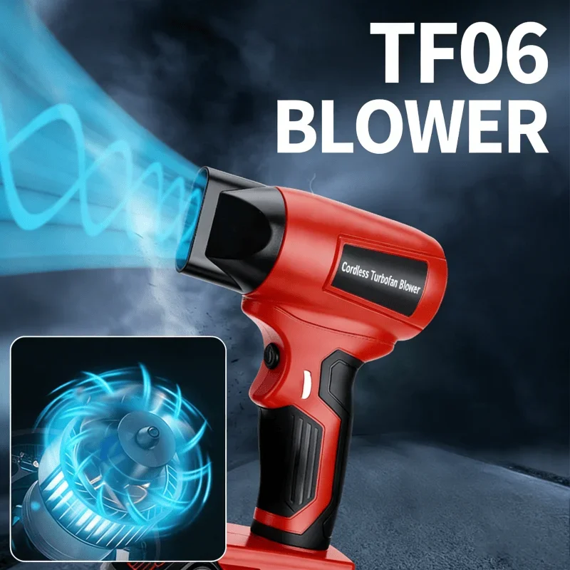 

Мини-турбовентилятор, портативный, мощный, совместимый с аккумуляторами Makita, Dewalt, Milwaukee, Bosch, Ryobi 18В/20В Li-ion, беспроводной