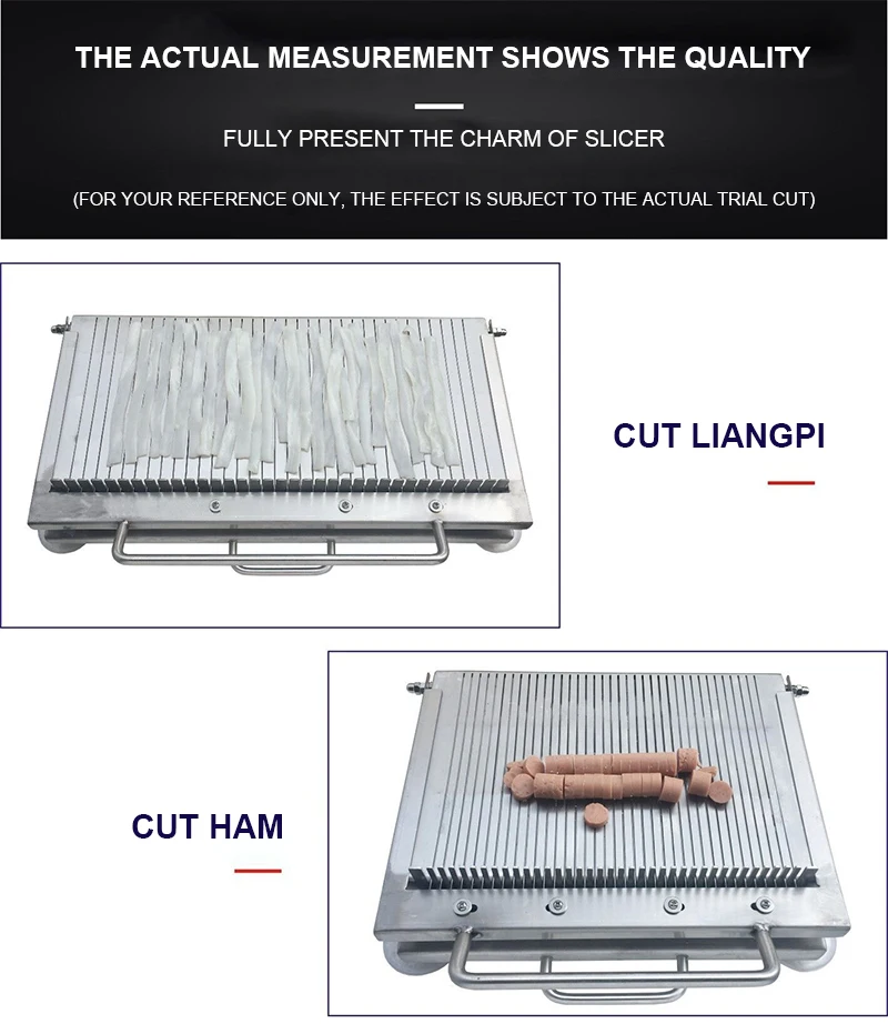 

Hand Press Stainless Steel Banana Vegetable Sausage Lunch Meat Slicer Cut Konjac Tofu Tool