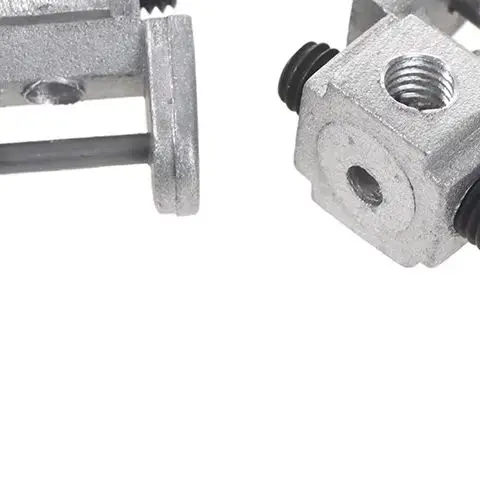 2PCS Scroll Saw Blades Holders Pin-Less Blade Clamps Upper/Lower Blade Holder Scroll Saw Blade Conversion Kit