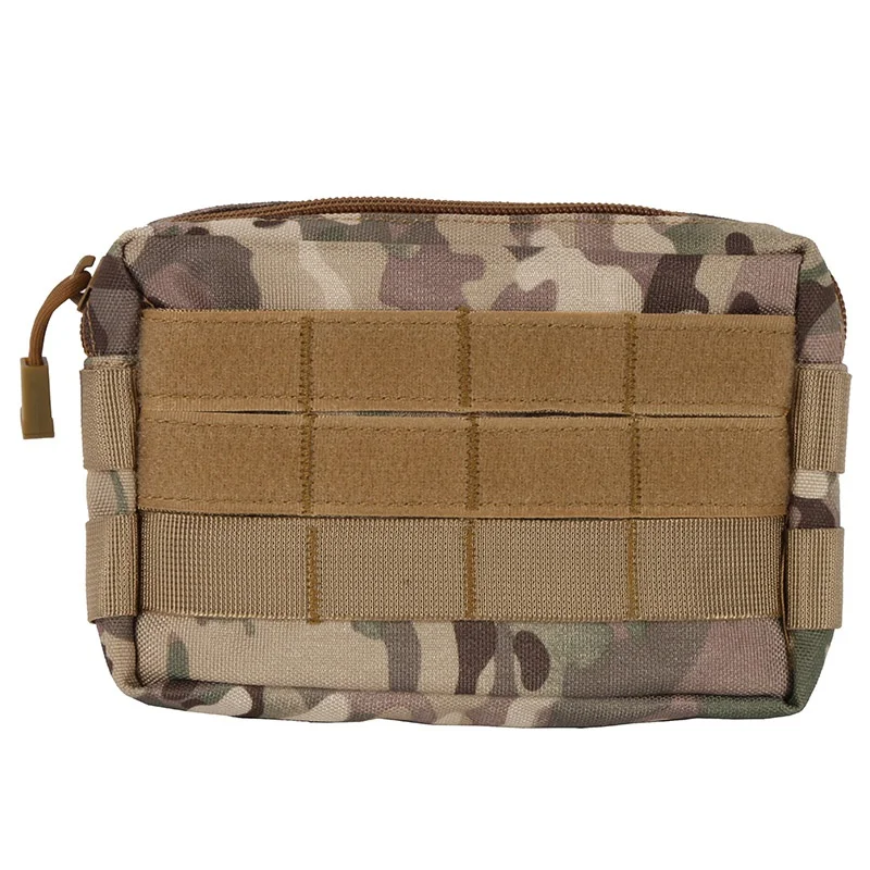 Hunting Pouch 600D Nylon Airsoft Tactical Militarie MOLLE Small Utility Waist Pouch EDC Bag Waterproof Field Sundries Bag