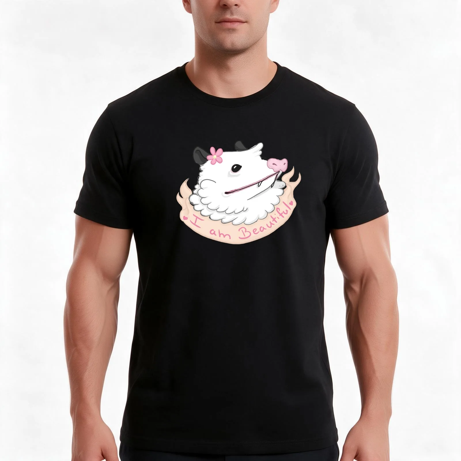 Bootiful T-Shirt, Summer Casual Cotton Tee, Oversized Streetwear Tops, Vintage Graphic Print, Loose Fit Short Sleeve