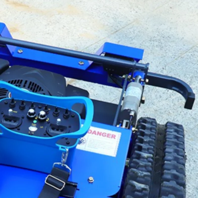 Tosaerba telecomandato intelligente a rotazione zero semovente personalizzato, robot professionale per tagliare il prato