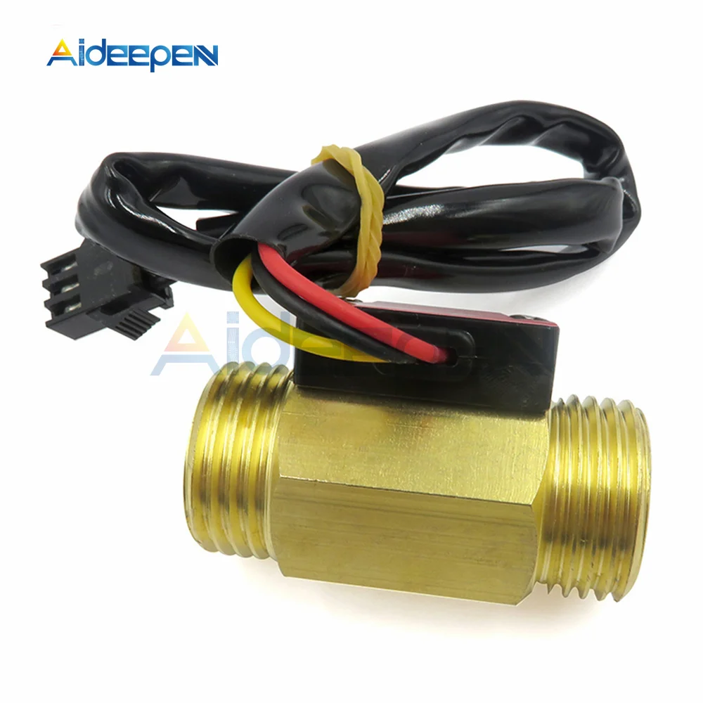 Imagem -05 - Sensor de Fluxo de Água Sensor Salão Interruptor de Sensor Industrial Medidor de Fluxo de Água 125l Min 1.75mpa Pressão de Água Yf-b1 Dc518v g1