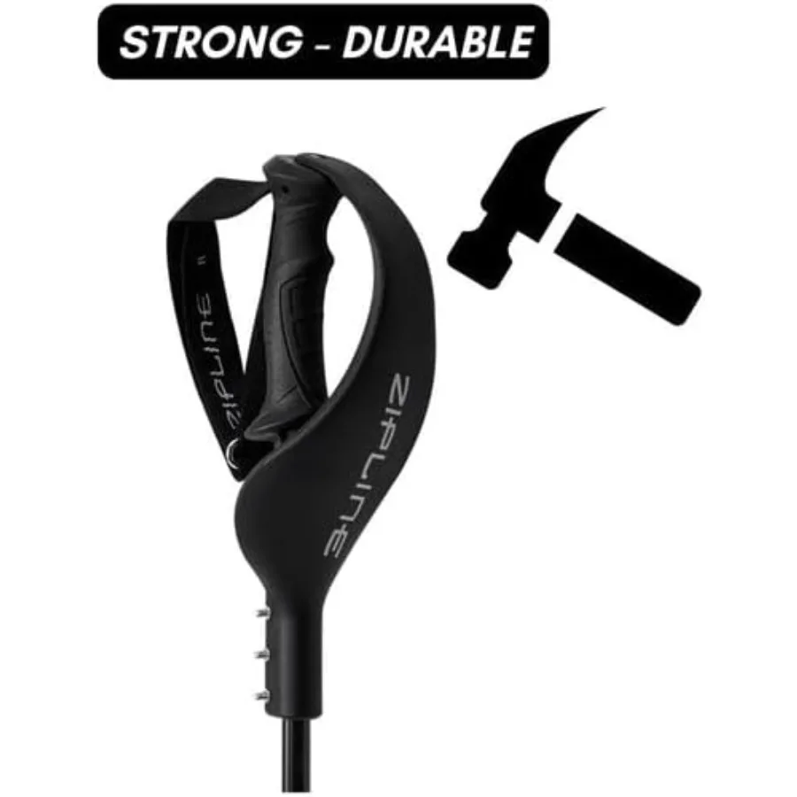 Zipline Ski Racing Hand Guard for Premium Protection for Downhill Ski Poles for Enhanced Safety Essential for Competitive Downh