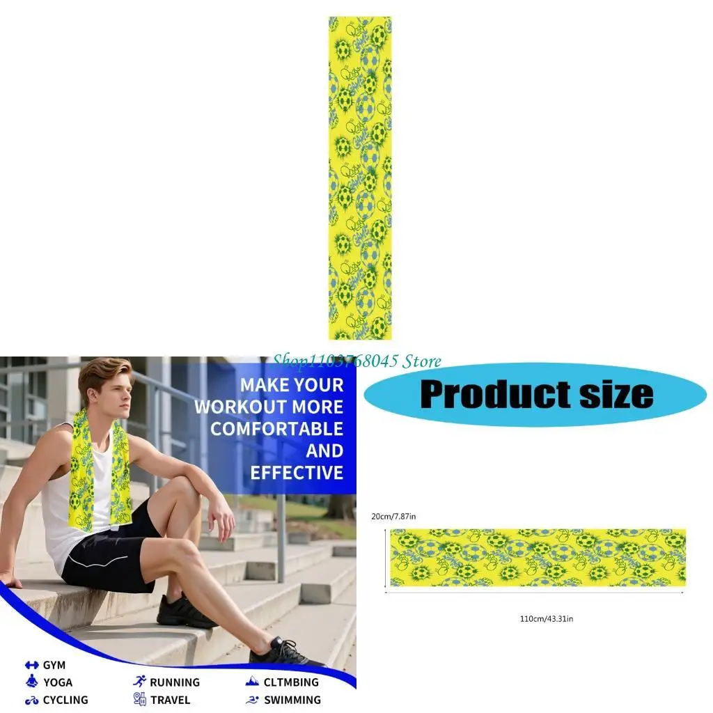 

R53F Quick Dry Microfiber Exercise Towel Quick Moisture Wicking Design