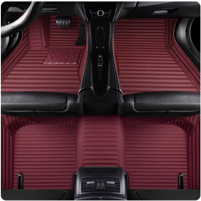 

Custom special car floor mats for BMW 5 Series G60 520i 520d 525i 530i 540d 2026-2024 waterproof carpets Top quality rugs