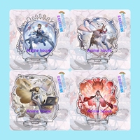 Anime Nijisanji Rainbow Society Vtuber Figures Vox LUCA MYSTA SHU IKE Cosplay Acrylic Stand Model Fans Christ mas Gifts