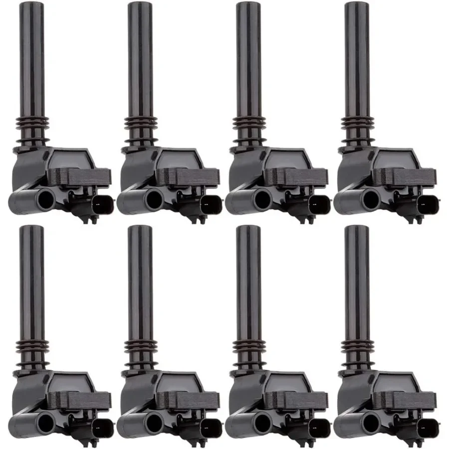 

100 New 8pcs Ignition Coil Set Compatible for Jeep Grand Cherokee Dodge Magnum Durango Ram 1500 2500 3500 20032005 Vehicles Hig