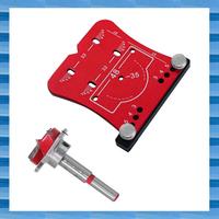 35Mm Woodworking Hinge Hole Opener Punch Tool,Punch Locator And Limiting Frame,Drilling And Mounting Of Hinges