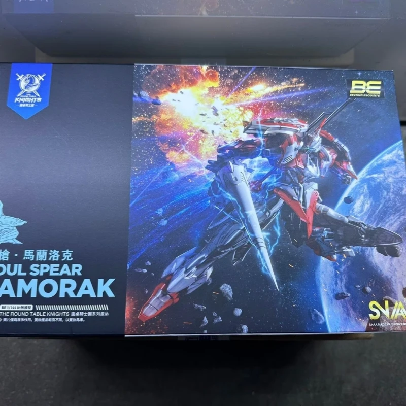 Neu auf Lager: SNAA SC-008 Soul Spear Lamorak 1/144 Modellbausatz – Original Ritter des Tafelschreckens Sammler-Actionfigur Geschenk