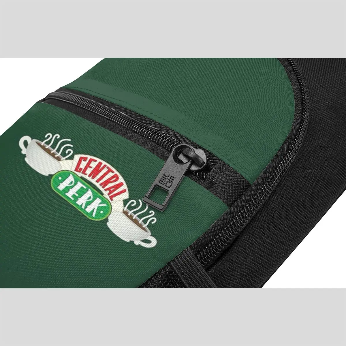 Central Perk Friends TV Show Chest Bag Men Sling Crossbody Backpack Chest Bag Travel Hiking Daypack Shoulder Bag