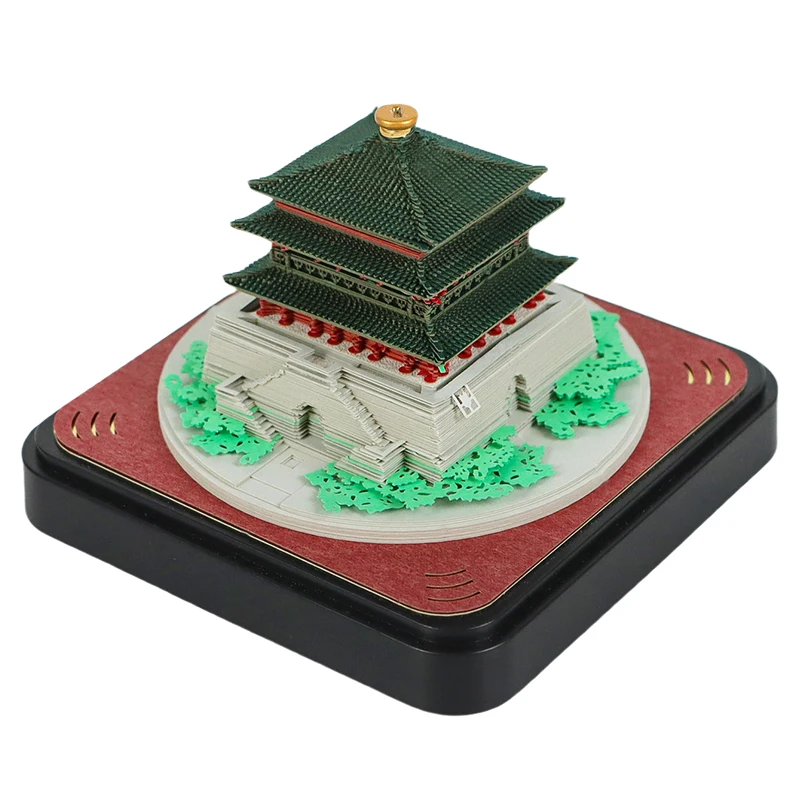 sweetmade-dropshipping-nouvelles-idees-de-produits-2025-poised-bell-tower-paper-mache-crafts