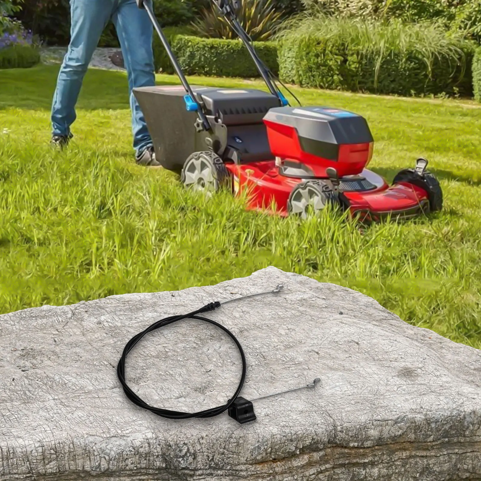 Cuidados com o gramado simplificados com este cabo de controle de freio de substituição de qualidade projetado para compatibilidade com vários modelos Toro