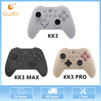 GuliKit KK3 /kk3 pro/kk3 MAX Wireless Controller KingKong Gamepad TMR Joysticks Triggers for Windows Nintendo Switch Android iOS