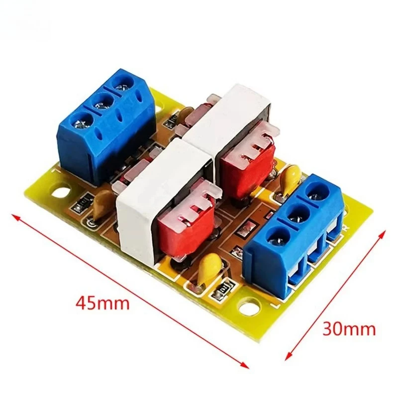 4pcs  Stereo Audio Isolator Common Ground Noise Filter Eliminate Current Noise For Audio System