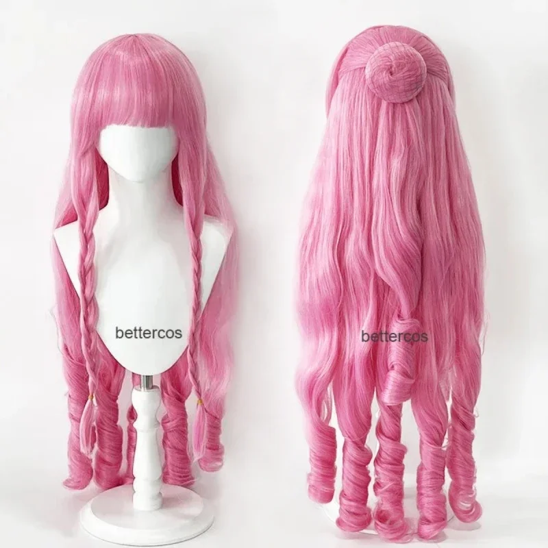 Anime FILM RED Perona Cosplay Wigs Long 80cm Synthetic Hair Halloween Party Costume Cosplay Wig Women