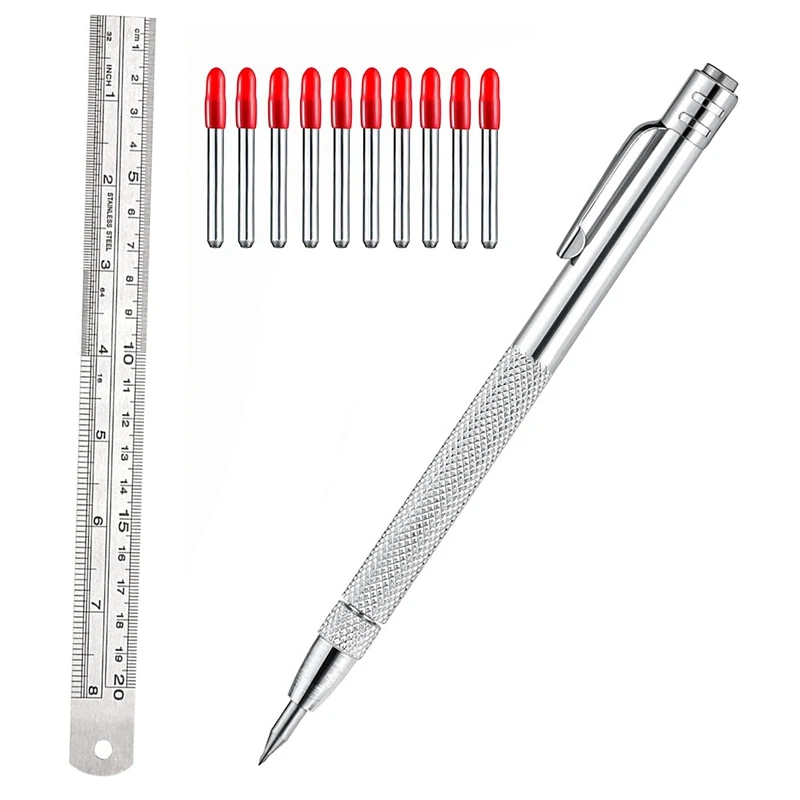 

Metal Scribe Replacement Marking Tip, Aluminium Engraving Pen For Glass/Ceramics/Metal Sheet