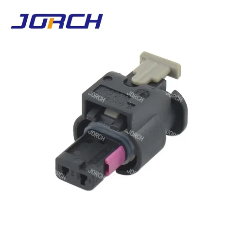 Imagen 2 del producto Conector de sensor de impacto para coche, enchufes automáticos impermeables, 2 pines, para VW, Audi, 4F0973702/0-2112986-1/1-1718643-1, 10 juegos