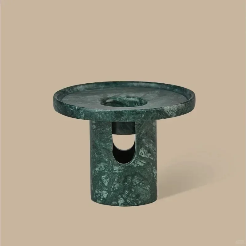 French retro natural jade diffuser decoration designer villa model room desktop marble fuel stove decoration
