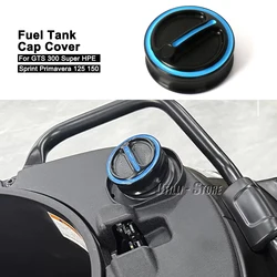 Motorcycle For Vespa GTS 300 GTS300 Super HPE Sprint Primavera 125 150 Accessories CNC Aluminum Fuel Tank Cap Cover