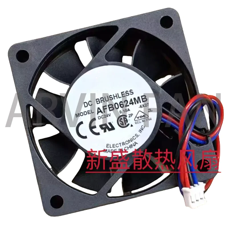

Brand New AFB0624MB 24V 0.10A 6015 Five-series Drive Fan