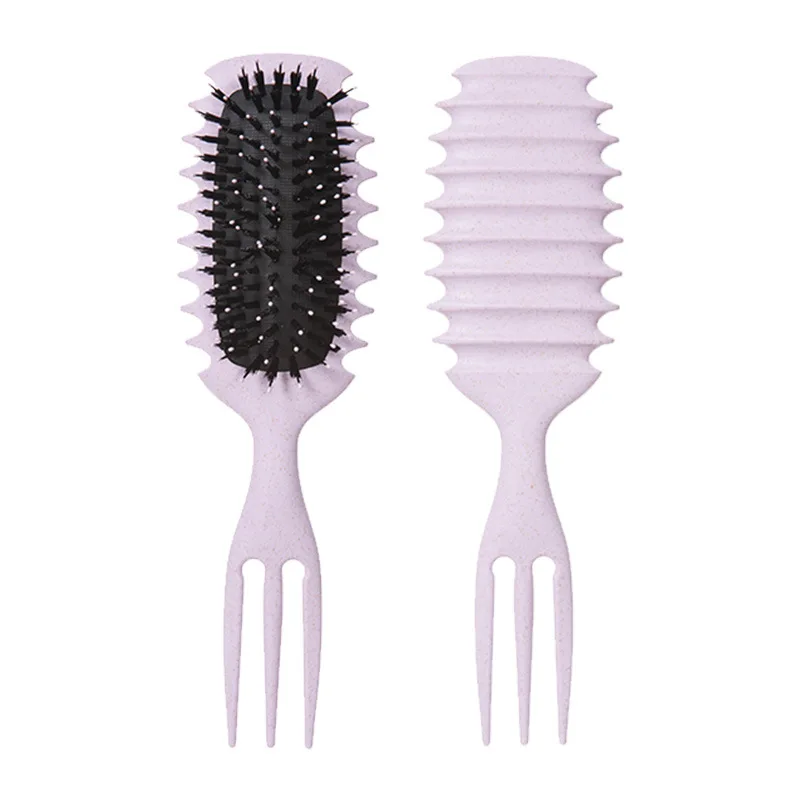 1PC Candy bursh Krullend haar Stylingborstel: Gedefinieerde krullen op nat haar - Nylon borstelharen Ontwarrende volumekam voor alle haartypes