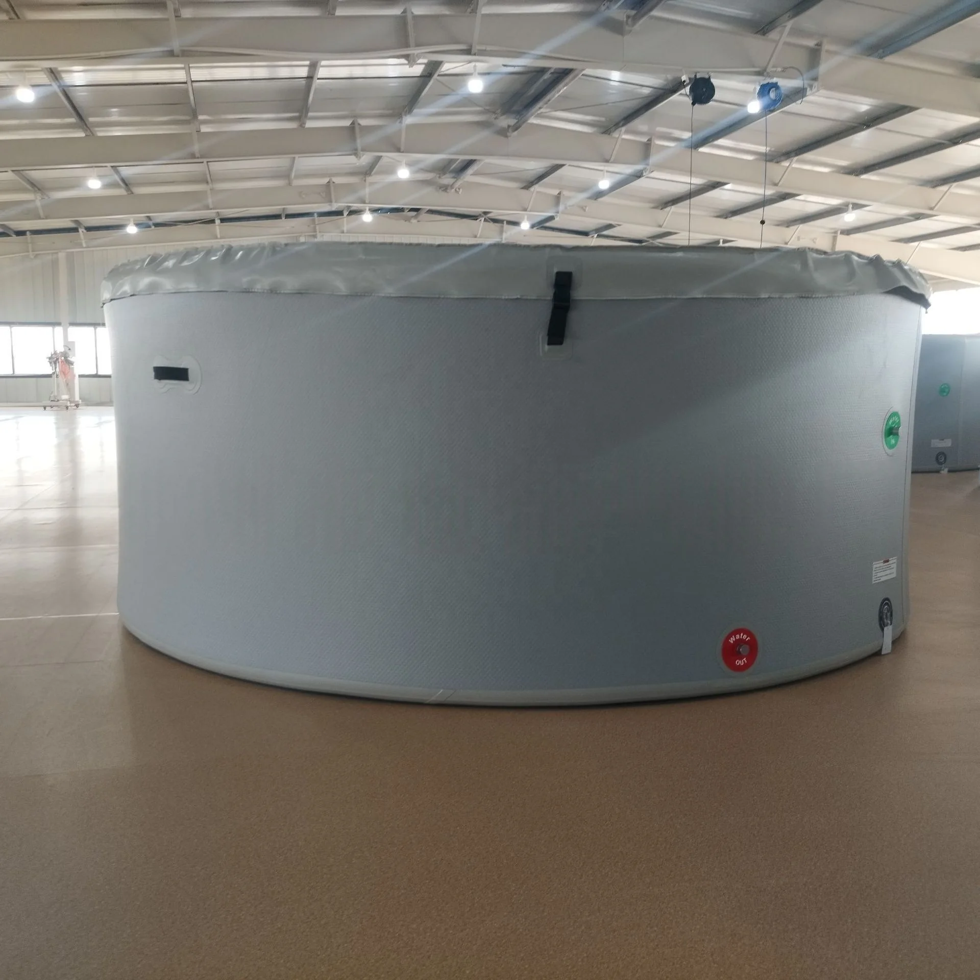 2026 Durable PVC Inflatable Pool Large 5m Size Portable Above Ground Waterproof Comfort Design Wall Reinforcement