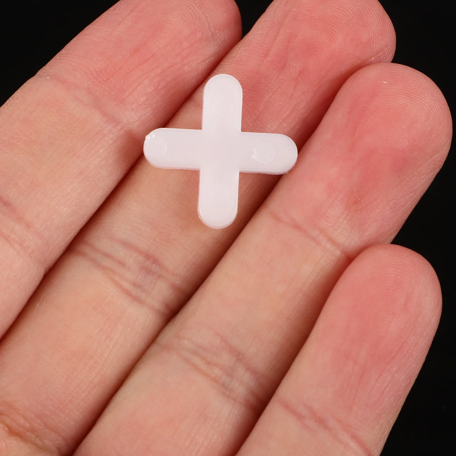 ตัวเว้นระยะกระเบื้องรูปทรงกากบาท 500 ชิ้น ตัวปรับระดับกระเบื้องเซรามิกแบบเปลี่ยนได้ ตัวปรับระดับกระเบื้องพลาสติกขนาดเล็ก สำหรับตกแต่งบ้านและงานก่อสร้าง