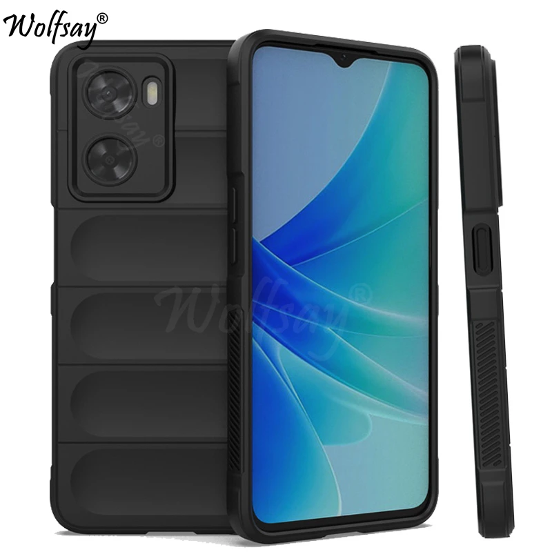 Funda de teléfono a prueba de golpes para Oppo A57S, funda trasera completa de silicona antideslizante para Oppo A57S A77S A57 A77, funda para Oppo A57S