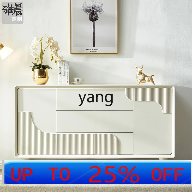 

LMM living room against the wall storage storage side cabinet light luxury Jane Hao entrance cabinet