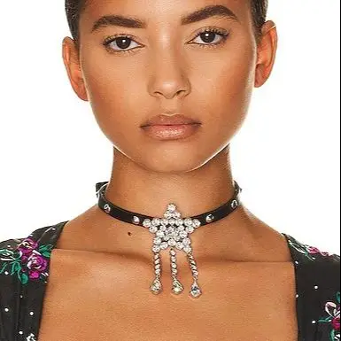 Nnecklace Temperament Light Luxury Personality Star Collar For Women Luxury Collares Para Mujer Collar Jewelry Collier Femme