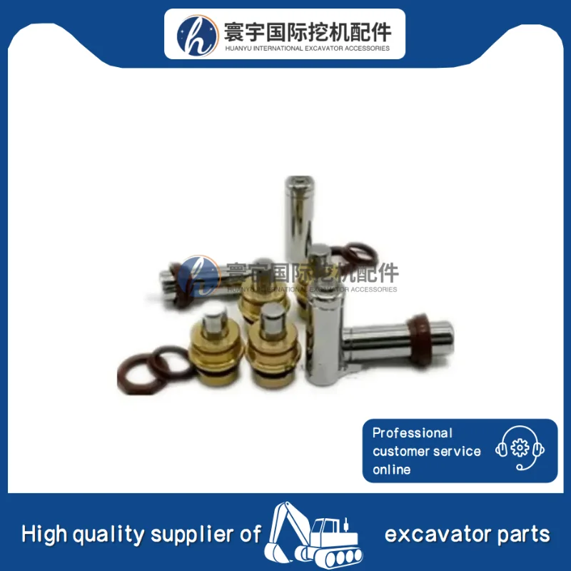 1 pcs Compatible with Sany SY55/SY65/75/SY80/85/SY135/215-8-9 Walking Pedal Valve Bullet Oil Seal Excavator Part